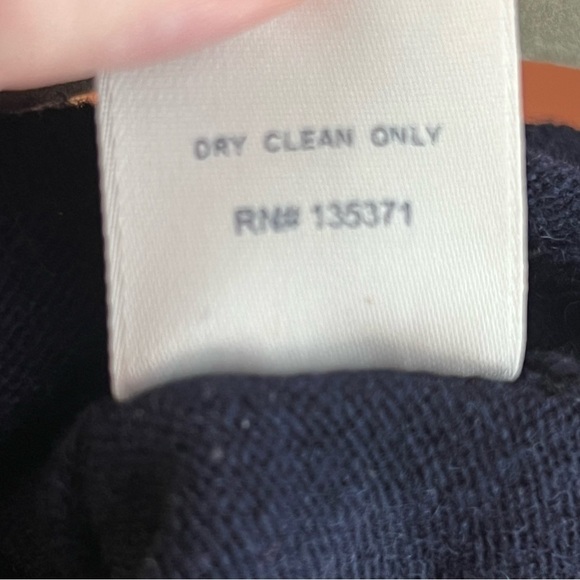 Oscar de la Renta Blue Cashmere Short Sleeve Sweater size 2yr - Picture 5 of 5